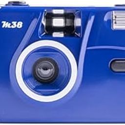 Kodak M38 35mm Film Camera - Focus Free, Powerful Built-in Flash, Easy to Use (Classic Blue)-image-62