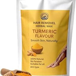 Luxury Lady® Turmeric Hair Removal Wax Powder – Unisex Herbal Wax for Smooth Skin | Parlour Like Beauty-image-32