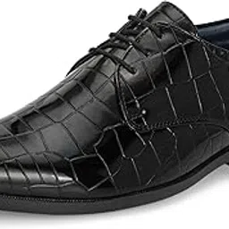 centrino Formal Shoe for Men | Cushioned Insole | Stylish Lace-Up | Perfect for Boys & Men | Office Wear & Formal Dress-picture-36