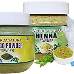 VVERDANATURA HENNA & INDIGO Powder Combo 100%Natural&Chemical free Hair Dye for men & women.|Natural hair colour For Grey Hair| Package contains Henna Powder 100 g,Indigo Powder 100g, Gloves,Hair cap [200g]-image-45
