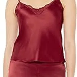 amante V-Neck Sleeveless Eternal Bliss Satin Cami Top-picture-3