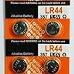 Lr44 Button Battery (Lr44, A76, Px76A, V136A, Ag13, L1154.) 1, 5V, Pack of 10 (76A / A76 / V13Ga) Suitable for Use in Toys, Calculators and Measurement Devices Pack of 10-image-27