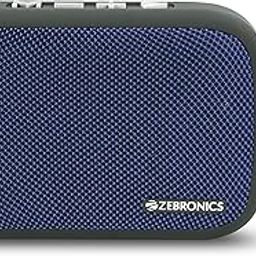 ZEBRONICS Zeb-Delight 3 Watt Wireless Bluetooth Portable Speaker (Blue)-14