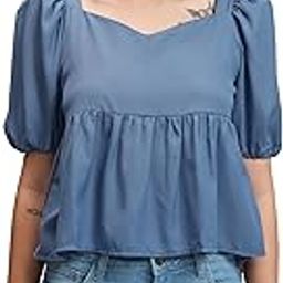 tokyo talkies Women's Solid Regular Fit Shirt-picture-45
