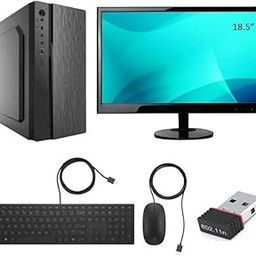 Desktop Computer Set with i5 4th Gen 8GB Ram, 256GB NVME SSD,500GB 18.5-inch Monitor, USB Keyboard, Mouse, WiFi Adapter,-picture-26