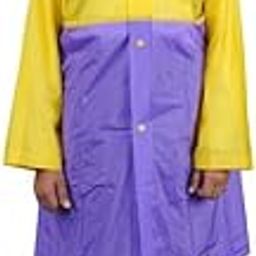 Kids PVC Waterproof Long Sleeves Stardash Adjustable Hooded & Button Raincoat For School Kids Boys & Girls|Rainy Weather_Pack Of 01-image-47