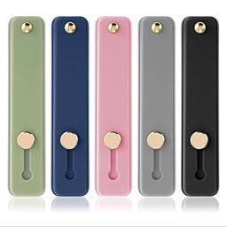 Stavae Phone Strap Grip Holder Finger Cell Phone Grip Telescopic Phone Finger Strap Stand Universal Finger Kickstand for Most Smartphones (6)-9
