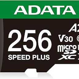 ADATA Speed Plus, 256GB microSDXC UHS-I, 180MB/s R, Memory Card-32