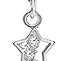 Silver Plated Clip-On Style 'Midnight Starfall Sparkle' Star Charms Belly Button Navel Ring For Women And Girls (BB0215) 1 Pc-image-82