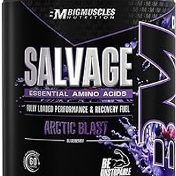 Bigmuscles Nutrition Salvage (300g, Arctic Blast) | Full Spectrum Recovery Drink with 16 Essential Amino Acids-image-6