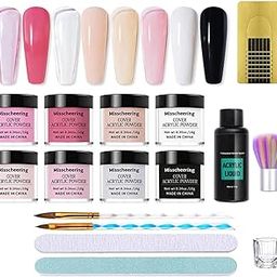 Club Bollywood®Dip Powder Portable Sizes 8 Colors Nail Powder Set for Nails Extension Black| Nail Art Accessories| Nail Art Accessories|Health & Beauty |1 Piece Powder-Dipping Nail Set-51