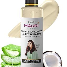 Khadi Mauri Herbal Nourishing Coconut & Aloe Vera Shampoo | Prevents Hairfall, Boosts Shine | Ideal for Men & Women | Sles & Paraben Free | 210 ml-36