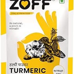 Zoff Turmeric Powder - Haldi Powder - Rich in Curcumin, Antioxidant & Anti-inflammatory Benefits - Net Weight 500 g-20