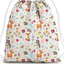 Drawstring Bag For Kids, Swimming, Playschool, Tuition, Waterproof Soft Fabric, Light Weight & Super Spacious, Return Gifts For 3-10 Years for Boys & Girls (5L)-image-87