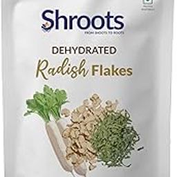 Shroots Radish Flakes Dehydrated Nutritional Powerhouse for Culinary Creativity | Boosted with Fiber, Vitamin C, and Antioxidants | Perfect for Vibrant Dals, Sabzis, and More | 35g Each (Pack Of 1)-image-37