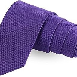 Classic Checkered Blue Colored Microfiber Necktie For Men-image-50