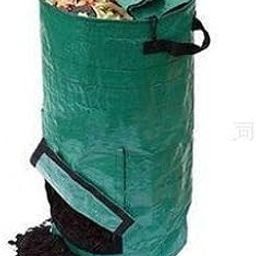 Ez4garden Reuseable Heavy Duty Garden Leaf Waste Bag Yard Compost Bin Composting Fruit Kitchen Waste Fermentation Cali Secrets Growers 25L,Dark Green-image-66