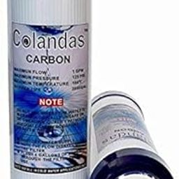 COLANDAS 10 Inch GAC Carbon Genuine 1200 Iodine Carbon Water Filter (Blue)-image-16