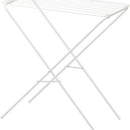 Ikea Indoor/Outdoor Space Saving Clothes Drying Rack (79X40X82 Cm)(Stainless Steel, White)-image-78