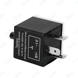 Durvient.com® 3 Pin LED Indicator Relay with Adjustable Flasher Blinker – Fixes Indicator Hyperflashing (12~15v)-image-0
