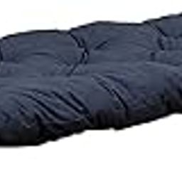 ATOOTFUSION Cotton Thick Bench Cushion Chair Pad - Lightweight Table Stool Back Seat Cushion Yoga Chair Pad For Indoor/Outdoor Home Office Garden Bench Cushion Décor 3-Seater, 150 X 50 X 8 Cm (Black)-image-98