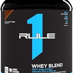 Rule 1 R1 Whey Blend - 5.2 lbs (Chocolate Fudge)-image-5