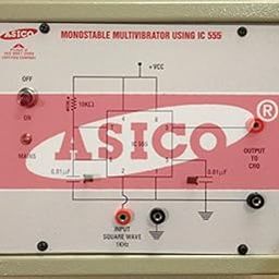 Monostable Multivibrator using IC 555.-93