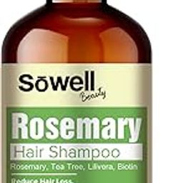 Sowell Rosemary Hair Shampoo - Natural Revitalizing Formula for Strong, Healthy Hair-image-96