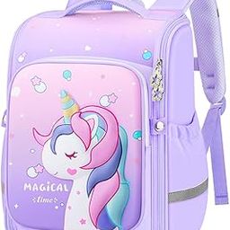 School Bag for Girls Unicorn Bags for Girls Stylish Durable Waterproof School Bags for Kids Cute Backpack for Girl Birthday Gift-image-70