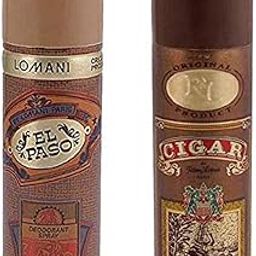 Lomani Male Elpaso & Cigar Aromatic Spray Deo Combo, 2 Count-12