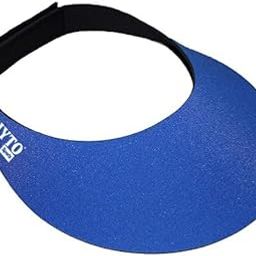HYTO SPORTS Unisex Neoprene Visor Cap (Blue) for Tennis, Shooting, Golf, Running -Free Size-image-13