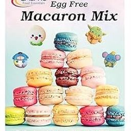 Calpro's Egg Free Macaron Mix : Primum Macaron ! High Protein ! Melt-In-Mouth -100% Vegetarian :Perfect French Macaron : Mix 1KG-image-11