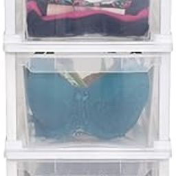 Cutting EDGE Multipurpose 3XL Modular Drawer System for Parlor, Office, Makeup Kit, Doctors, School, Home, Cosmetic, Dressing Table, Brush Kits Organiser (3 Layers, Transparent, Big)-image-33