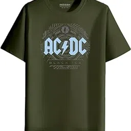 indissh Unisex Casual Round Neck T-Shirt 100% Cotton Printed Half Sleeve Tshirt Plus Size for Men & Women Small to 7XL (Pack of 1)-picture-17