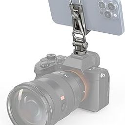 SmallRig Multifunctional Universal Cell Phone Mount Adapter, Phone Tripod Mount with Cold Shoe, Phone Holder for iPhone 13 12 11, Fits for Tripod Monopod Phone Cage Camera cage-3559-image-21