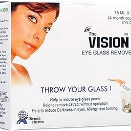 Vision Eye Drop - 100% Ayurvedic Eye Drops for Clear Vision | Ayurveda Formula with No Side Effects ~ 1 Box (Pack of 3 Eye Drops X 15 ml) - AYUSH Certified-image-78