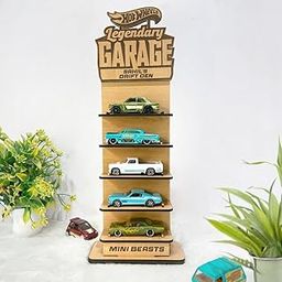 ALPHA NOVA CREATIONS Custom 5-Story Wooden Display Garage for Diecast Cars – 3mm Thick MDF Shelf | Multi-Level Organizer Rack for Hot Wheels, Matchbox | Customizable Toy Storage for Kids & Collectors-image-93