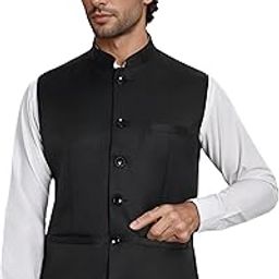 Bandi Modi Koti, Nehru Jacket for Men, Cotton Waistcoat for All Occasion: Diwali, Wedding, Ethnic, Office Party, Formal & casual Look-image-10