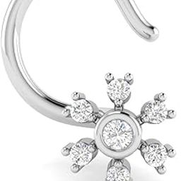 14KT Rose Gold Nose Ring for Women-image-46