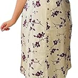 Women's Flora Print Cotton Kurtis & Palazzo Set Knee Length Round Neck 3/4 Sleeves Kurta Aline Kurti Pattern paired with Ankle Length Pant-image-38