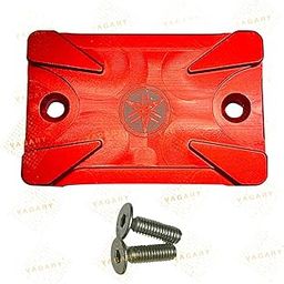 Vagary CNC Aluminium Disc Oil Cap For Yamaha R15 V3,V4, R15M, MT15, R15 V3-BS6, FZX, FZ (Red)-image-9