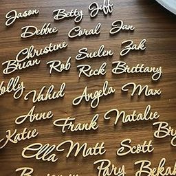 Art Street Customise Personalized MDF Plaque Text Cutout – MDF Plaque for Name Plates, Decorations, Art & Craft Projects – Premium, Versatile for Home & Office Decor (Height - 2 Inch, 4mm Thick)-image-26