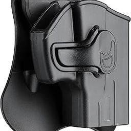 Sumtop Taurus Millennium G2 Paddle Holster Fit PT111 PT132 PT138 PT140 PT145 PT745, OWB Tactical Pistol Holsters with Trigger Release Adjustable Cant, Black-picture-11