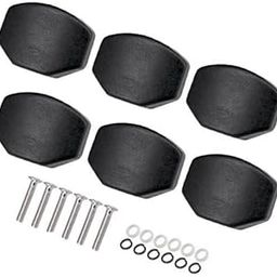 BNF® 5x6 Pieces Guitar Tuning Peg Button Tuner Machine Heads Wooden Cap Square | Tuning Pegs | Guitar Parts | Parts & Accessories | Guitars & Basses-image-4