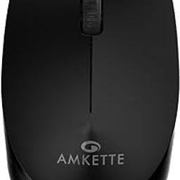 Amkette Hush Pro Go Wireless Mouse with Advance 2.4 Ghz Connectivity |Silent Switch| Ergonomic Design|, Ultra-Compact, High Precision 1200 DPI, Smart Auto Sleep Function (Black)-10