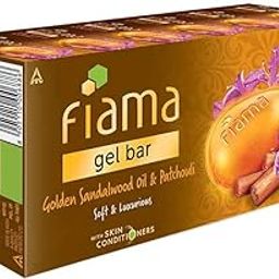 Fiama Gel Bathing Bar Golden Sandalwood Oil and Patchouli with Skin Conditioners for Moisturized, Soft and Luxurious Skin, 750g (125g - Pack of 6), Soap for Women & Men, For All Skin Types-picture-15
