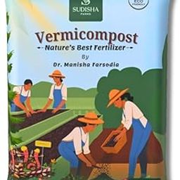 Organic Vermicompost for Plants – Nutrient-Rich Earthworm Compost | Boosts Growth & Soil Health | Best for Home Gardening, Potted Plants & Kitchen Garden 1.75kg-image-11