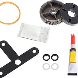 munirater Headlight Motor Repair Kit Brass Gear Replacement for Corvette C5 00-04 Firebird Trans Am 93-02 Sunbird 92-94 Saturn SC SL 91-96 51072-54 51072-image-64