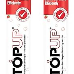 Topup Lean Effervescent Tabs with Garcinia Cambogia Extract | Supports Weight Management, Digestion | Pack of 2-3