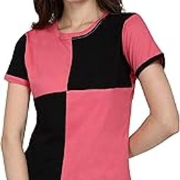 Women's New Check Plain Lycra 3/4 Sleeve Regular Fit Office wear,Casual wear Checks Western Top-picture-15